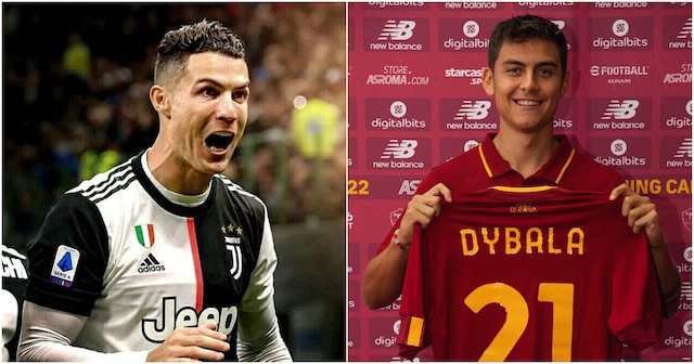 Dybala beats Ronaldo's jersey sales record one day after joining AS Roma