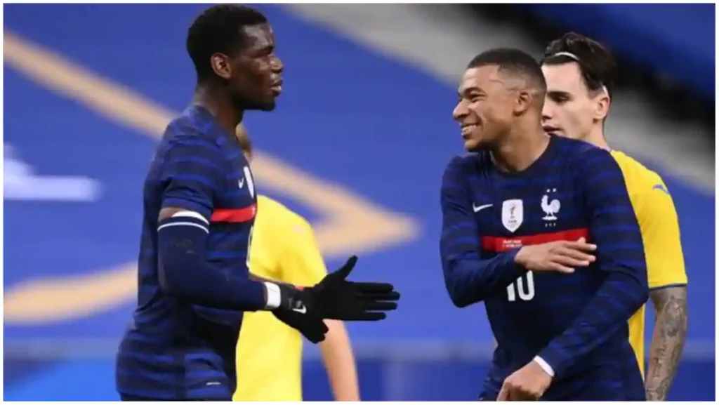 Mbappe and Pogba Plays Down Rift