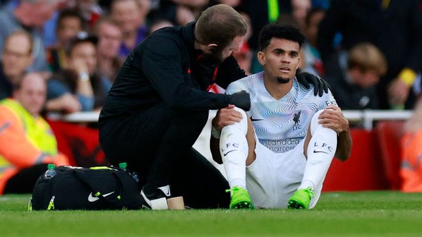 Diaz, a Liverpool striker, is out for two months due to injury.