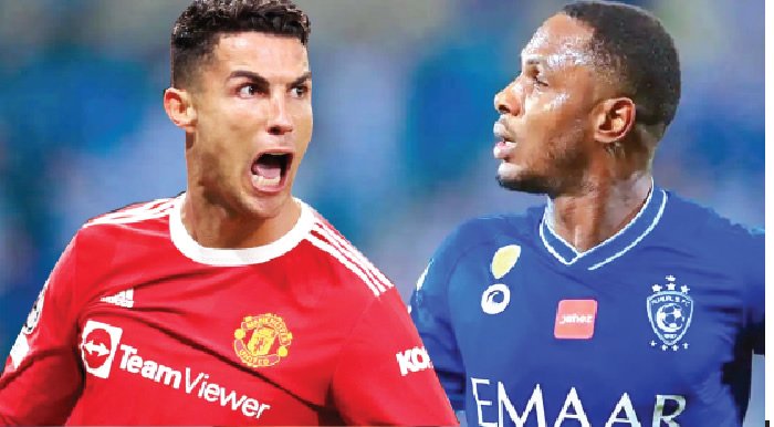 Ighalo Believes Ronaldo Is The Real GOAT