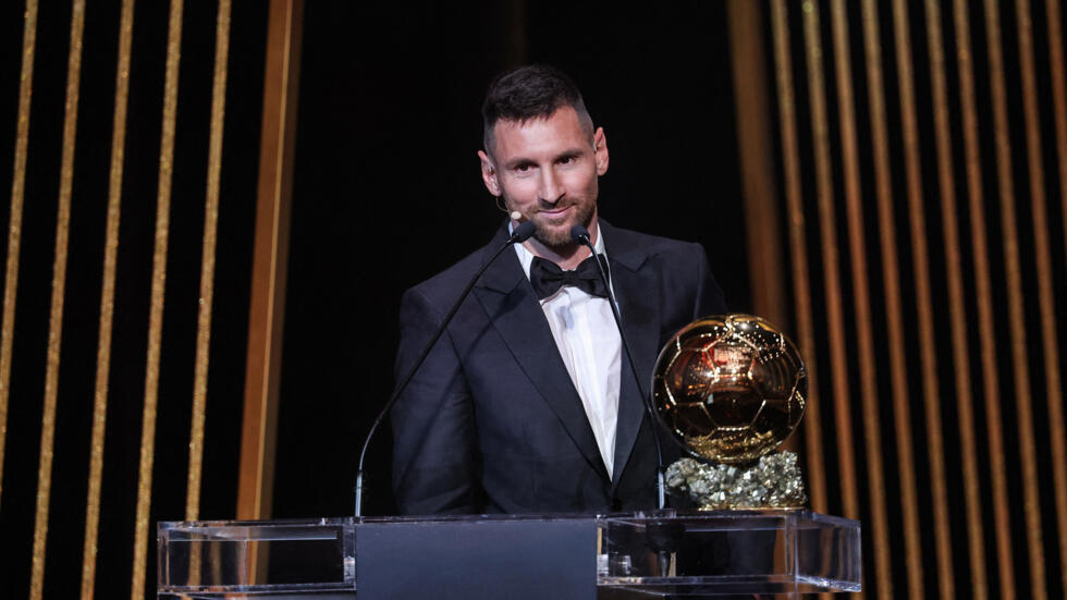 Lionel Messi is the 2023 Ballon d'Or winner.