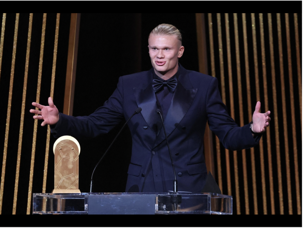 Awards at the Golden Ball awards ceremony organized by FIFA