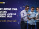 Sports Betting Kenya: Analyzing Upcoming Lines for Strategic Value