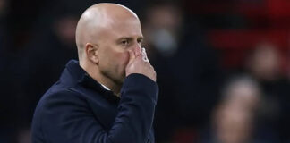 Manager Slot’s future is in doubt after the draw against Tottenham.