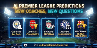 New Coaches, New Questions: How AI Predictions Read the Premier League in 2026/27