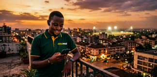 Top Tips — Value Selections for CAF Return Fixtures Man checking phone at sunset
