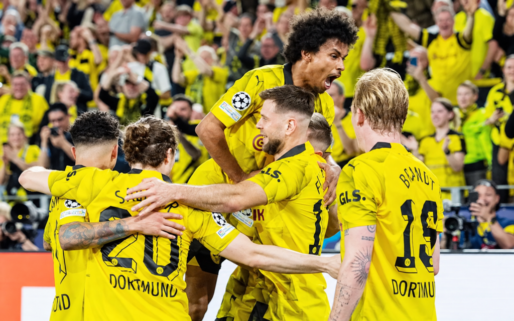 Dortmund stands out with its black and yellow colors and football identity rooted in tradition