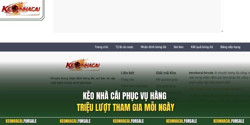 What Does Kèo Nhà Cái Mean?

