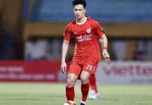What Shirt Number Does Hoang Duc Wear? Memorable Milestones of the Vietnamese Midfielder Nguyen Hoang Duc in the The Cong Viettel shirt with his familiar number 28